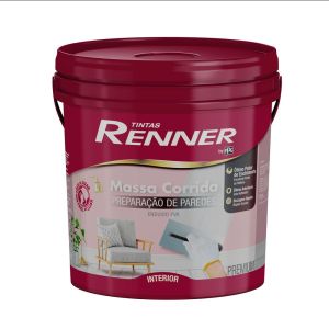 Massa Corrida 5kg Branco Renner