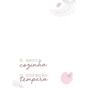 Kit Pano Copa 46x69cm Coração Rs Filato Home