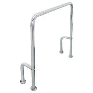 Barra de Apoio em U para Sanitário 90X80cm Cromado Sicmol