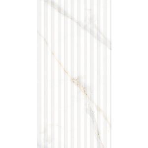 Revestimento de Parede Ripado Calacata Retificado Acetinado Classe A 45X90cm Málaga