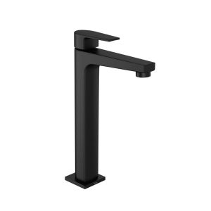 Torneira para Lavatório de Mesa Level Black Matte Bica Alta 1/2" Deca