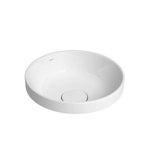 Cuba para Banheiro de Sobrepor Louça Slim Branco Redonda 30cm Deca