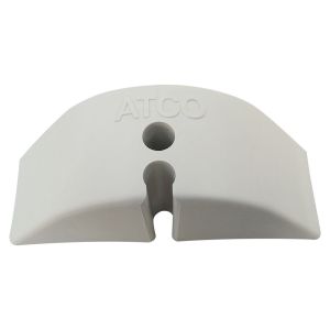 Telha Polipropileno Calço Onda Alta Branco Atco