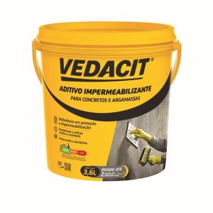 Aditivo Impermeabilizante para Concreto 3,6L Vedacit