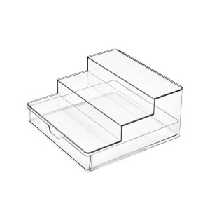 Organizador Dália Transparente Com 3 Níveis 26,7x26,7cm  Casa&Ideia