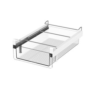 Organizador Bogarim  Transparente Com 3 Divisórias 36x24,3cm 10l Casa&Ideia