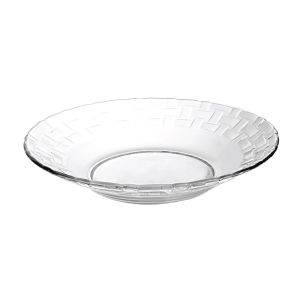 Prato Fundo 22,2cm Purity Vidro Casa&Ideia