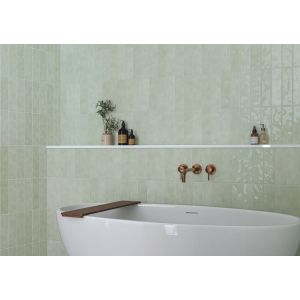 Revestimento Parede  Prisma Hijau Bold Brilhante 7x25 Eliane