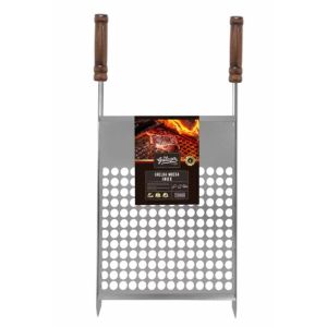 Grelha Moeda Bandeja com Descanso Inox 40x50cm Grilazer