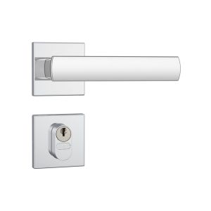 Fechadura Roseta Quadrada Externa 40MM 803/35 Inox Stam