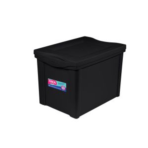 Organizador Alto Radical Color Preto 30L  42,5x30,5x30cm