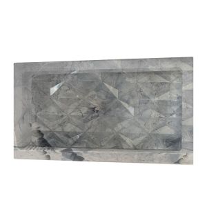 Nicho de Embutir Marmorizado 1 Peça 35x63x8 Kasabelle