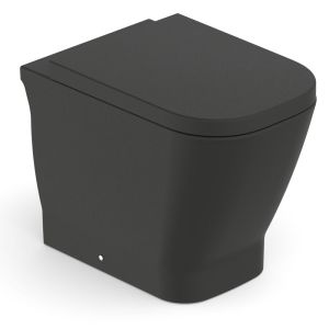 Kit Vaso Sanitário Convencional Gap Black Matte Roca