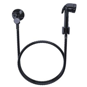 Ducha Higiênica com Registro Preto Blukit