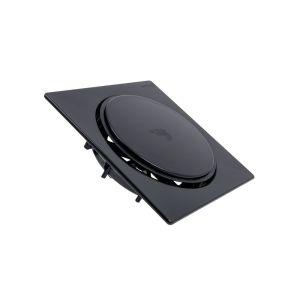 Ralo Click Quadrado Preto 15x15 Stamplas