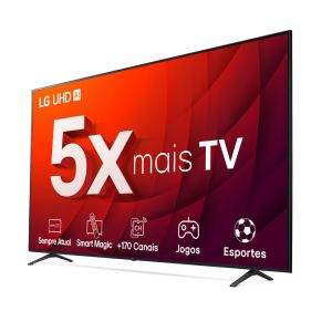 Smart TV Led 70" 70ur8750psa Uhd 4k Preto Bivolt LG