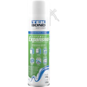 Espuma Expansiva Pu 500ml/320g Ambar e Amarelo Tekbond