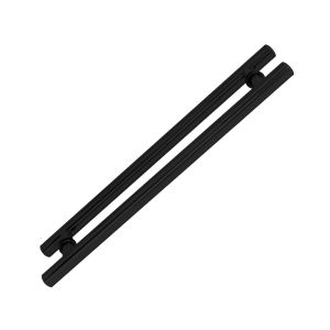 Puxador Porta 40cm Eco Tubular Preto Geris