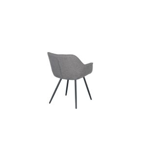 Poltrona Confort Cinza Retangular Diagonal
