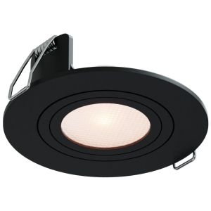 Spot Embutir Redondo Par30 Preto Gu10 Play Bivolt Vitralux
