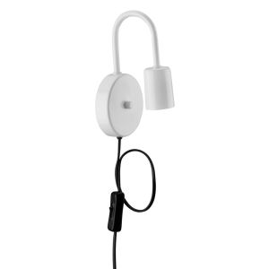 Arandela  Externa Lâmpada Panamera Branco Bivolt Vitralux