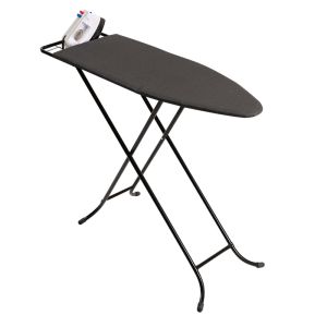 Mesa Passar Em Ferro 35x116cm Bella Preto Utimil