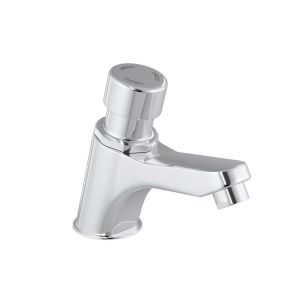 Torneira para Banheiro de Mesa Bica Baixa 1/2" Decamatic Automática Cromado Deca