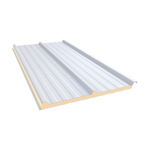 Telha Termica 1,00X3,45mx20mm Aço Branco Neve Kingspan