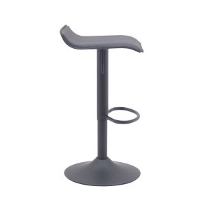 Banqueta Abs Quadratta New Preto 40x38x64cm Diagonal