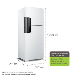 Geladeira 410L CRM50FB Branco Consul