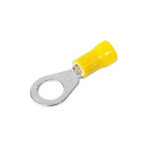 Terminal Anel 5,3mm 10 Peças Amarelo A Santos