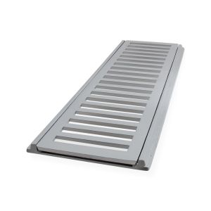 Conjunto Grelha e Porta Grelha Veicular Polido 10x100cm LGMAIS
