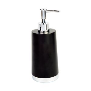 Saboneteira Liquida Lumiah 8x8cm Preto Casa&ideia