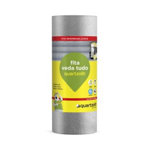 Fita Veda Tudo Autoadesiva Sleeve Alumínio 45cmx10m Quartzolit