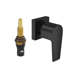 Acabamento para Registro 1/2''e 3/4'' Level Black Matte Deca