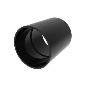 Luva 1/2" Pvc Preto 2,5 Cm Vitralux