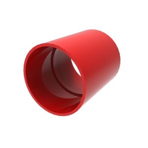 Luva 3/4" Pvc 3cm Vermelho Vitralux