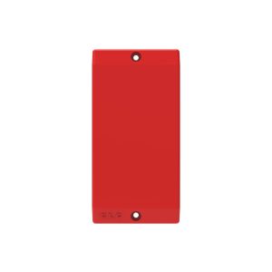 Tampa Condulete 3/4" Cega Pvc Vermelho Vitralux