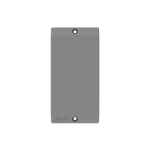Tampa Condulete 1" Cega Pvc  Cinza Vitralux