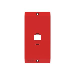 Tampa Condulete 1" 1 Seção Rj  Vermelho Vitralux