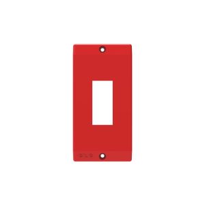 Tampa Condulete 1" 1 Seção Int Vermelho Vitralux