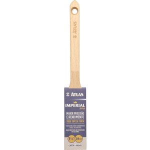 Pincel 1.1/2" Trincha Reta Imperial Marrom Atlas