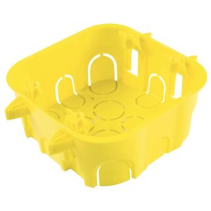 Caixa Luz 4x4 Caixa Drywall Amarelo Tramontina