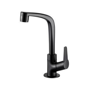 Torneira para Lavatório de Mesa Flatt Preto Fosco Lorenzetti