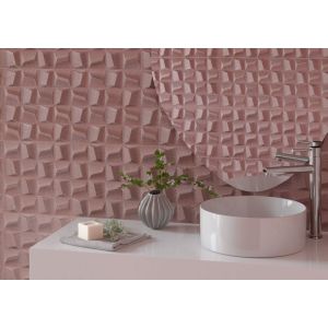 Revestimento Parede Cubic Coral Retificado Mate 30x90 Eliane