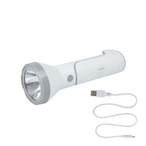 Lanterna 140 Lumens Branca Recarregavel Mor
