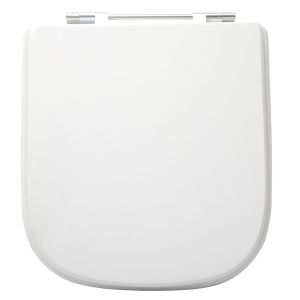 Assento Sanitário MDF Laqueado Elite Branco Hidrofama