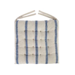 Almofada Futton 40x 40 Listras Azul Diagonal