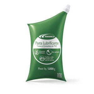 Pasta Lubrificante 2,4kg Pvc Marrom Amanco