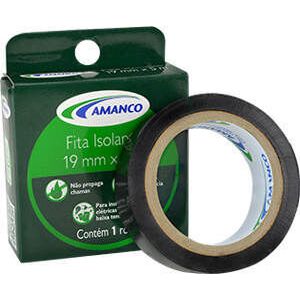 Fita Isolante 19mmx20m Pegboard Preto Amanco